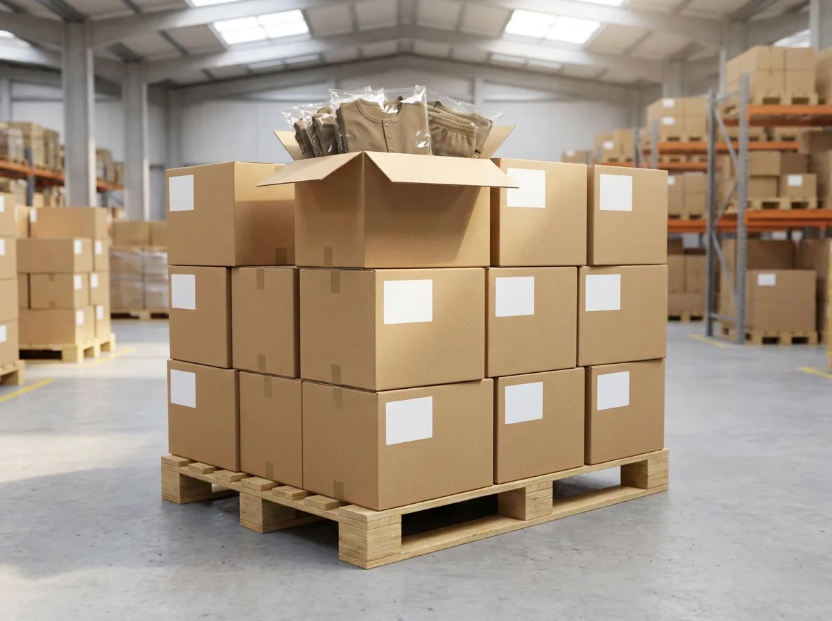Cartons packed for FBA