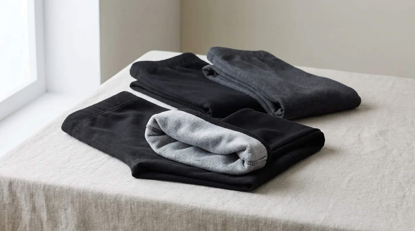 Fleece-lined leggings