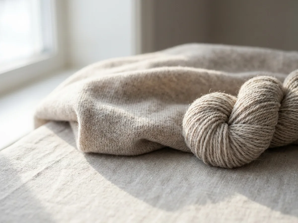 Merino blend knit